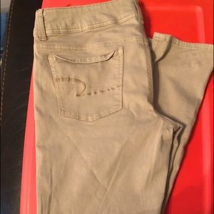American Eagle Khaki Jeans